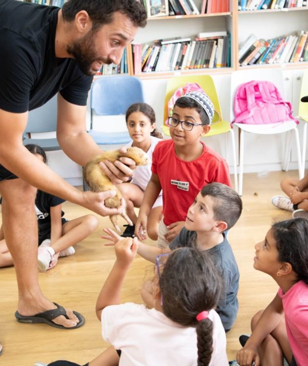 פעילות לילדים עם חיות